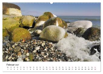 Insel Rügen Impressionen (hochwertiger Premium Wandkalender 2027 DIN A2 quer), Kunstdruck in Hochglanz