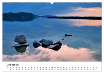 Insel Rügen Impressionen (hochwertiger Premium Wandkalender 2027 DIN A2 quer), Kunstdruck in Hochglanz