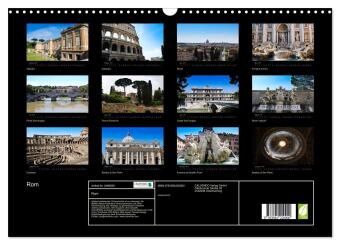 Rom (Wandkalender 2027 DIN A3 quer), CALVENDO Monatskalender