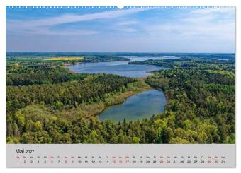 Biosphärenreservat Schaalsee (hochwertiger Premium Wandkalender 2027 DIN A2 quer), Kunstdruck in Hochglanz