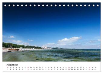 Rügen (Tischkalender 2027 DIN A5 quer), CALVENDO Monatskalender