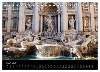 Rom (Tischkalender 2027 DIN A5 quer), CALVENDO Monatskalender