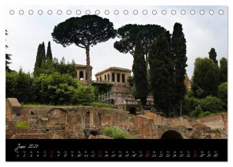 Rom (Tischkalender 2027 DIN A5 quer), CALVENDO Monatskalender