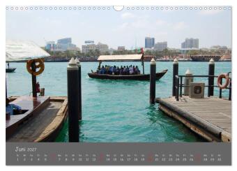 Dubai. Glanz unter der Sonne Arabiens (Wandkalender 2027 DIN A3 quer), CALVENDO Monatskalender
