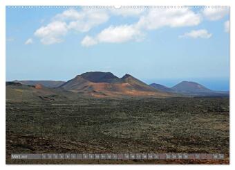 Urlaub auf Lanzarote (hochwertiger Premium Wandkalender 2027 DIN A2 quer), Kunstdruck in Hochglanz