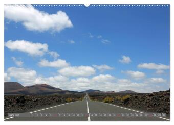 Urlaub auf Lanzarote (hochwertiger Premium Wandkalender 2027 DIN A2 quer), Kunstdruck in Hochglanz