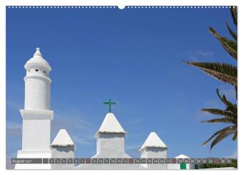 Urlaub auf Lanzarote (hochwertiger Premium Wandkalender 2027 DIN A2 quer), Kunstdruck in Hochglanz