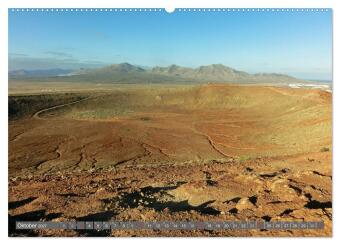 Urlaub auf Lanzarote (hochwertiger Premium Wandkalender 2027 DIN A2 quer), Kunstdruck in Hochglanz