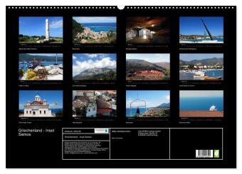 Griechenland - Insel Samos (Wandkalender 2027 DIN A2 quer), CALVENDO Monatskalender