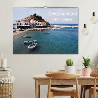Griechenland - Insel Samos (Wandkalender 2027 DIN A2 quer), CALVENDO Monatskalender
