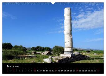 Griechenland - Insel Samos (Wandkalender 2027 DIN A2 quer), CALVENDO Monatskalender