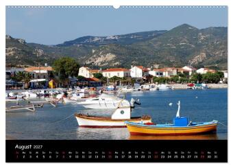 Griechenland - Insel Samos (Wandkalender 2027 DIN A2 quer), CALVENDO Monatskalender