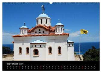 Griechenland - Insel Samos (Wandkalender 2027 DIN A2 quer), CALVENDO Monatskalender