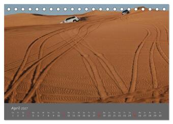 Dubai. Glanz unter der Sonne Arabiens (Tischkalender 2027 DIN A5 quer), CALVENDO Monatskalender