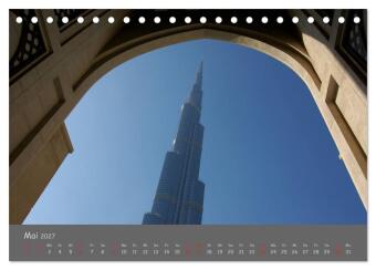 Dubai. Glanz unter der Sonne Arabiens (Tischkalender 2027 DIN A5 quer), CALVENDO Monatskalender