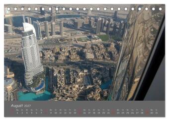 Dubai. Glanz unter der Sonne Arabiens (Tischkalender 2027 DIN A5 quer), CALVENDO Monatskalender