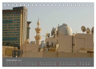 Dubai. Glanz unter der Sonne Arabiens (Tischkalender 2027 DIN A5 quer), CALVENDO Monatskalender