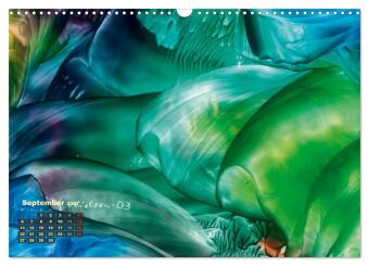 Encaustic Kunstkalender 2027 (Wandkalender 2027 DIN A3 quer), CALVENDO Monatskalender
