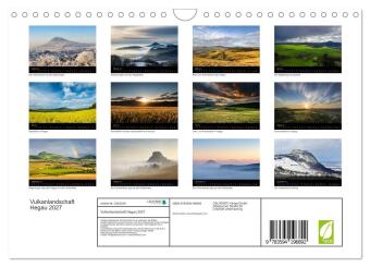 Vulkanlandschaft Hegau 2027 (Wandkalender 2027 DIN A4 quer), CALVENDO Monatskalender