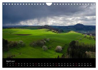 Vulkanlandschaft Hegau 2027 (Wandkalender 2027 DIN A4 quer), CALVENDO Monatskalender