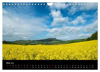 Vulkanlandschaft Hegau 2027 (Wandkalender 2027 DIN A4 quer), CALVENDO Monatskalender