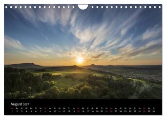 Vulkanlandschaft Hegau 2027 (Wandkalender 2027 DIN A4 quer), CALVENDO Monatskalender