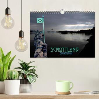Schottland und Edinburgh (Wandkalender 2027 DIN A4 quer), CALVENDO Monatskalender
