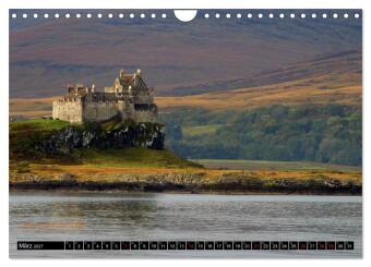 Schottland und Edinburgh (Wandkalender 2027 DIN A4 quer), CALVENDO Monatskalender