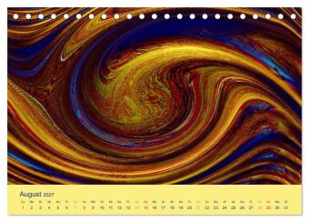 Kunstkalender 2027 - Augenblicke der Malerei (Tischkalender 2027 DIN A5 quer), CALVENDO Monatskalender