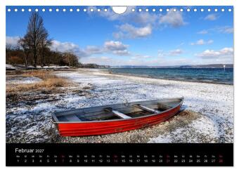 Bodensee - Uferlandschaften im schönsten Licht 2027 (Wandkalender 2027 DIN A4 quer), CALVENDO Monatskalender