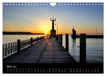 Bodensee - Uferlandschaften im schönsten Licht 2027 (Wandkalender 2027 DIN A4 quer), CALVENDO Monatskalender
