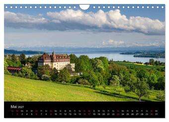 Bodensee - Uferlandschaften im schönsten Licht 2027 (Wandkalender 2027 DIN A4 quer), CALVENDO Monatskalender