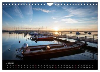 Bodensee - Uferlandschaften im schönsten Licht 2027 (Wandkalender 2027 DIN A4 quer), CALVENDO Monatskalender