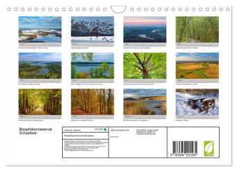 Biosphärenreservat Schaalsee (Wandkalender 2027 DIN A4 quer), CALVENDO Monatskalender