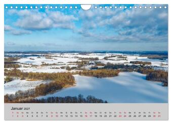 Biosphärenreservat Schaalsee (Wandkalender 2027 DIN A4 quer), CALVENDO Monatskalender
