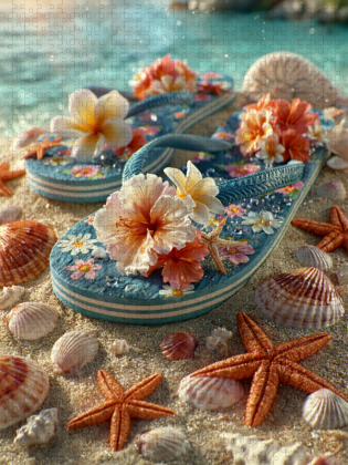 CALVENDO Puzzle Sehnsucht nach Sommer | 2000 Teile Lege-Größe 90x67cm Foto-Puzzle für glückliche Stunden