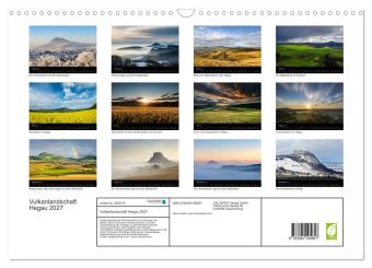 Vulkanlandschaft Hegau 2027 (Wandkalender 2027 DIN A3 quer), CALVENDO Monatskalender