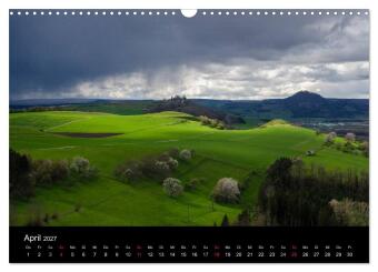 Vulkanlandschaft Hegau 2027 (Wandkalender 2027 DIN A3 quer), CALVENDO Monatskalender