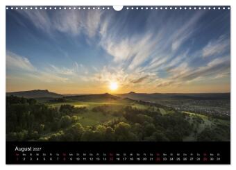 Vulkanlandschaft Hegau 2027 (Wandkalender 2027 DIN A3 quer), CALVENDO Monatskalender