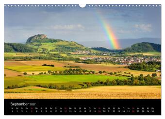 Vulkanlandschaft Hegau 2027 (Wandkalender 2027 DIN A3 quer), CALVENDO Monatskalender