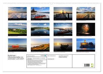Bodensee - Uferlandschaften im schönsten Licht 2027 (Wandkalender 2027 DIN A2 quer), CALVENDO Monatskalender