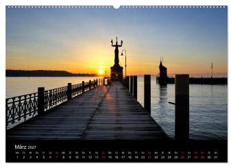 Bodensee - Uferlandschaften im schönsten Licht 2027 (Wandkalender 2027 DIN A2 quer), CALVENDO Monatskalender