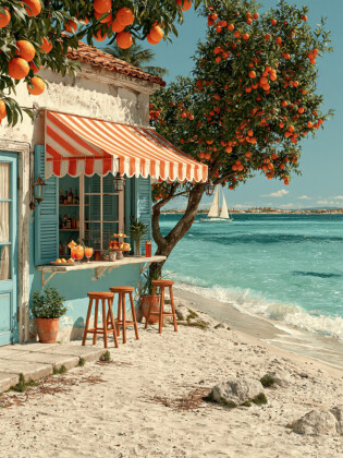 CALVENDO Puzzle Hier schmeckt jeder Moment nach Sommer | 1000 Teile Lege-Größe 64x48cm Foto-Puzzle für glückliche Stunden