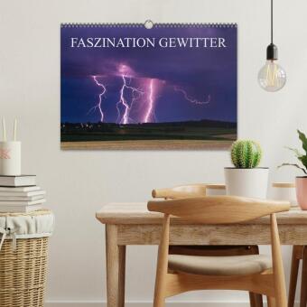 Faszination Gewitter (Wandkalender 2027 DIN A3 quer), CALVENDO Monatskalender