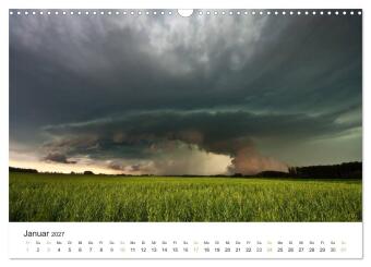 Faszination Gewitter (Wandkalender 2027 DIN A3 quer), CALVENDO Monatskalender