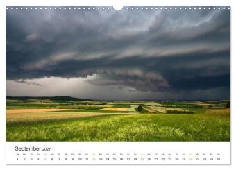 Faszination Gewitter (Wandkalender 2027 DIN A3 quer), CALVENDO Monatskalender