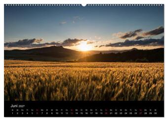 Vulkanlandschaft Hegau 2027 (hochwertiger Premium Wandkalender 2027 DIN A2 quer), Kunstdruck in Hochglanz