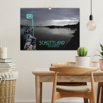 Schottland und Edinburgh (Wandkalender 2027 DIN A3 quer), CALVENDO Monatskalender