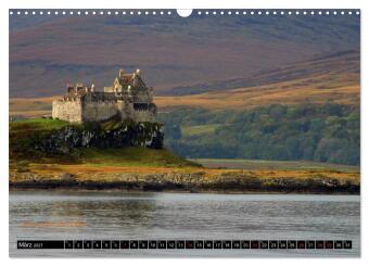 Schottland und Edinburgh (Wandkalender 2027 DIN A3 quer), CALVENDO Monatskalender