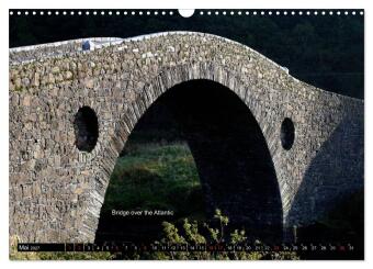 Schottland und Edinburgh (Wandkalender 2027 DIN A3 quer), CALVENDO Monatskalender